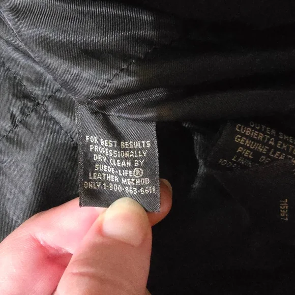 Men's Geniune Black Leather Vintage Jacket - Picture 7 of 14